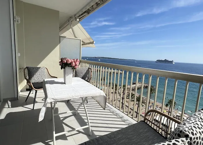 Lägenhet Sea View Bellamare Next Palais Festival