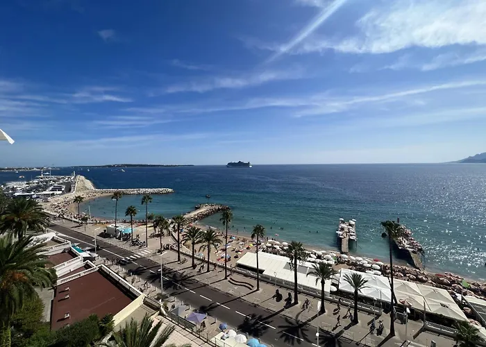 Lägenhet Sea View Bellamare Next Palais Festival