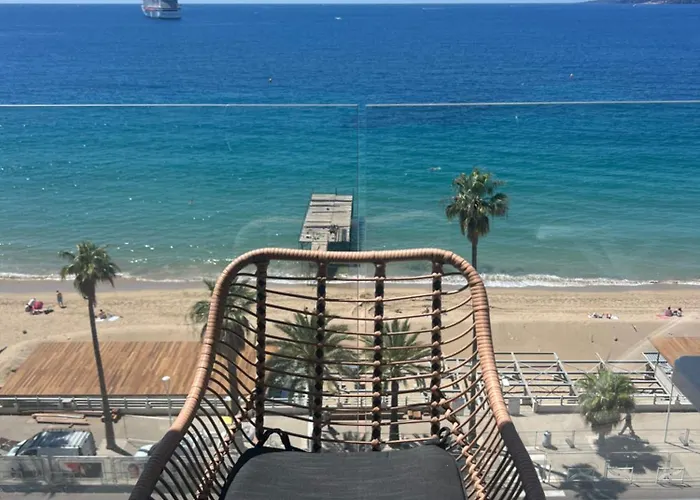 Lägenhet Sea View Bellamare Next Palais Festival *