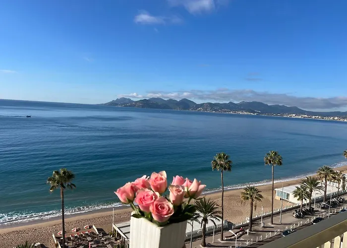 Lägenhet Sea View Bellamare Next Palais Festival *